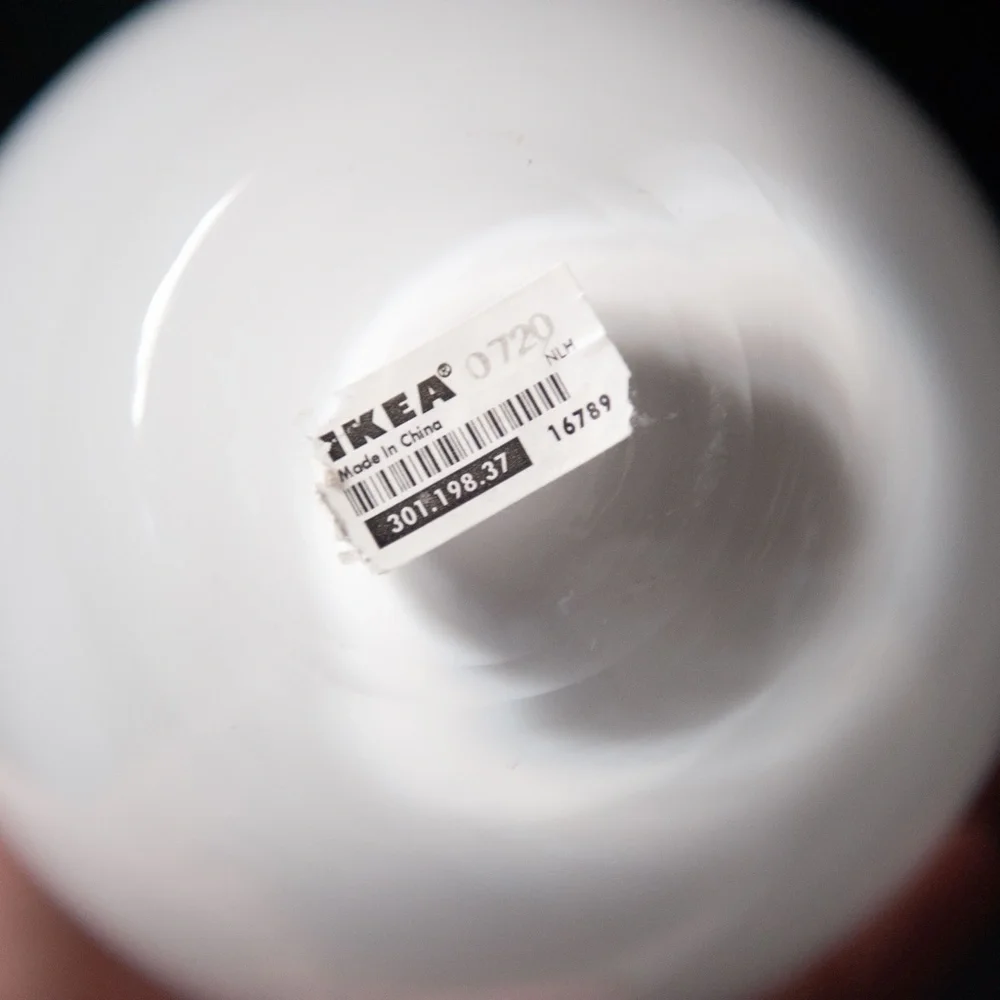 IKEA Salong Glass Bulb Bud Vase